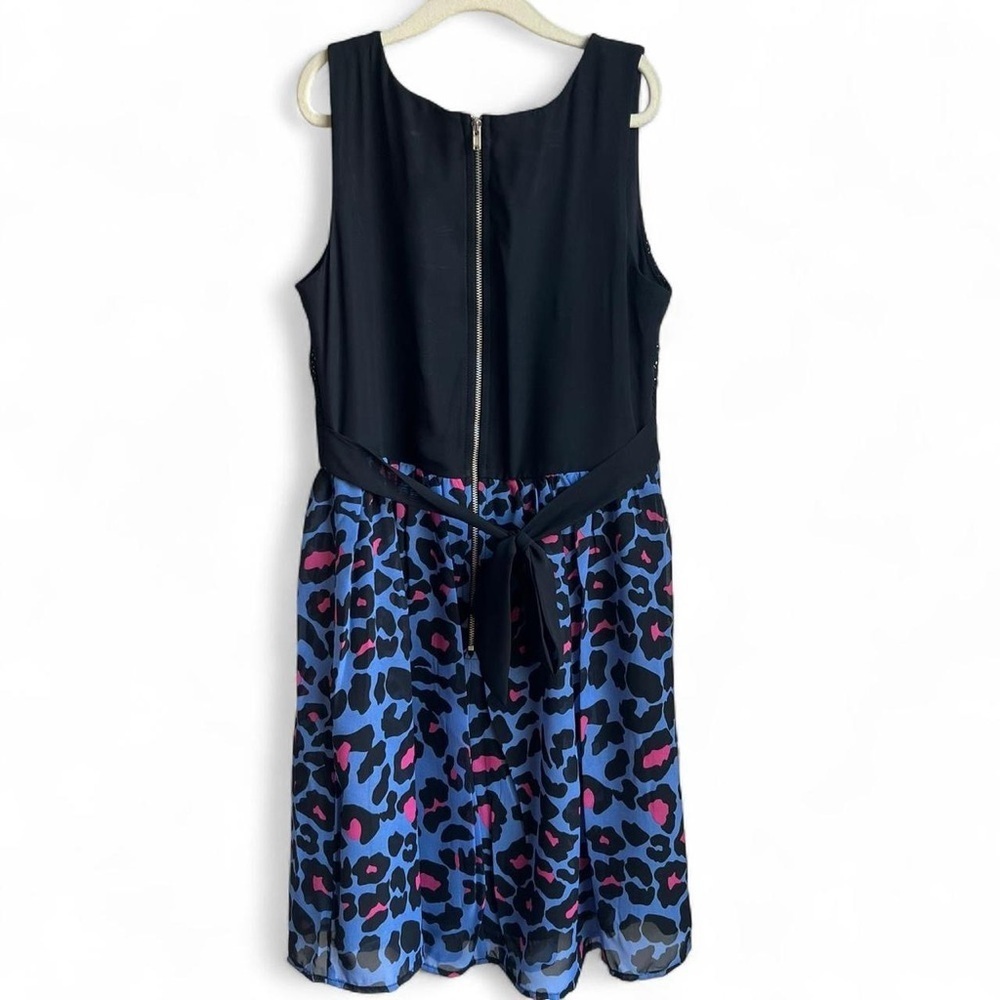 Stylish Black, Purple & Pink Kids Dress - Picture 4 of 8